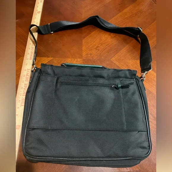 Ted Baker London Black tograin nylon document Messenger Bag - Picture 8 of 11